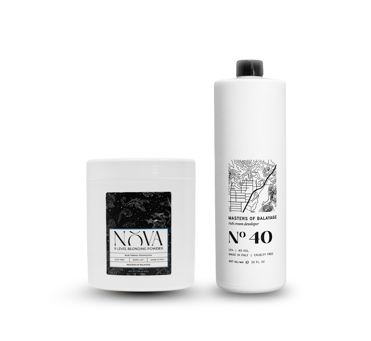 Nova 9+ Luxury Powder and Developer Duo Kit