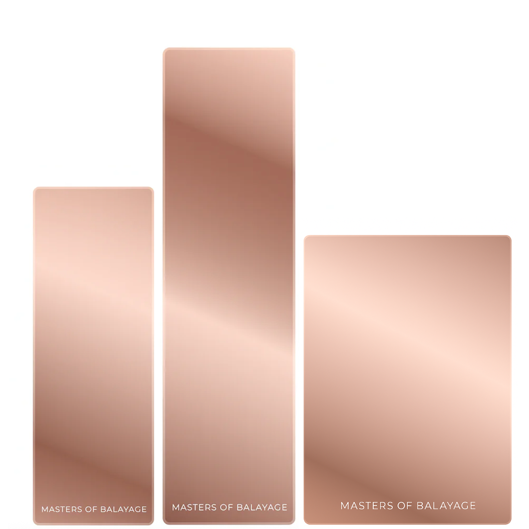 Rose Gold Balayage Board Trio