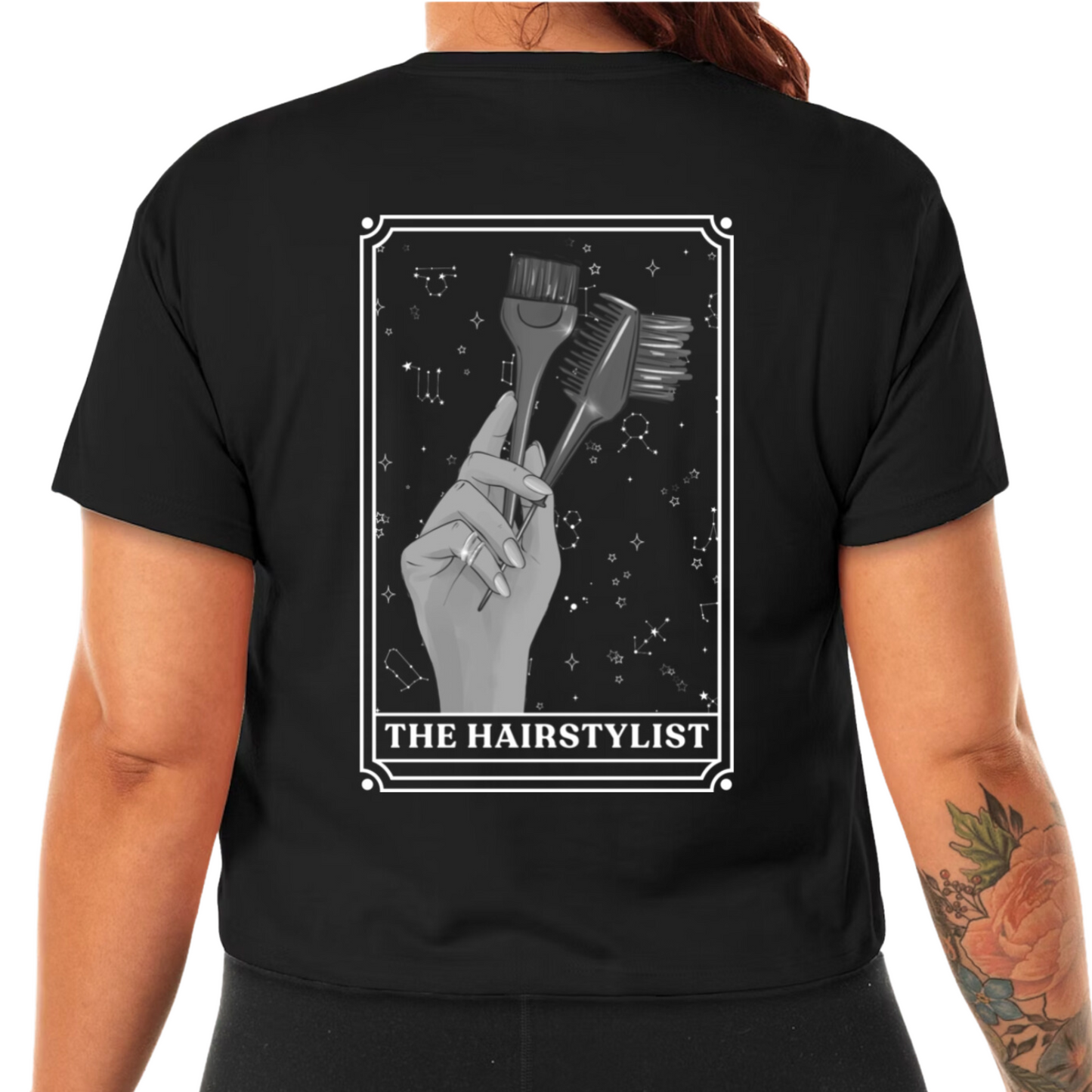 Hairstylist Crop Tee