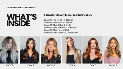 El Programa de Certificación de Balayage de Lujo - Curso Online