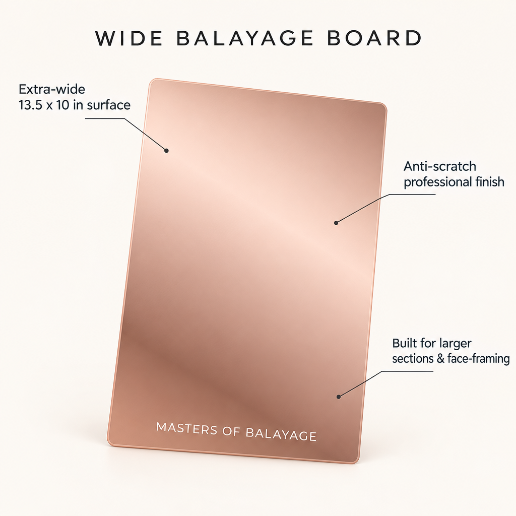 Wide Balayage Board features