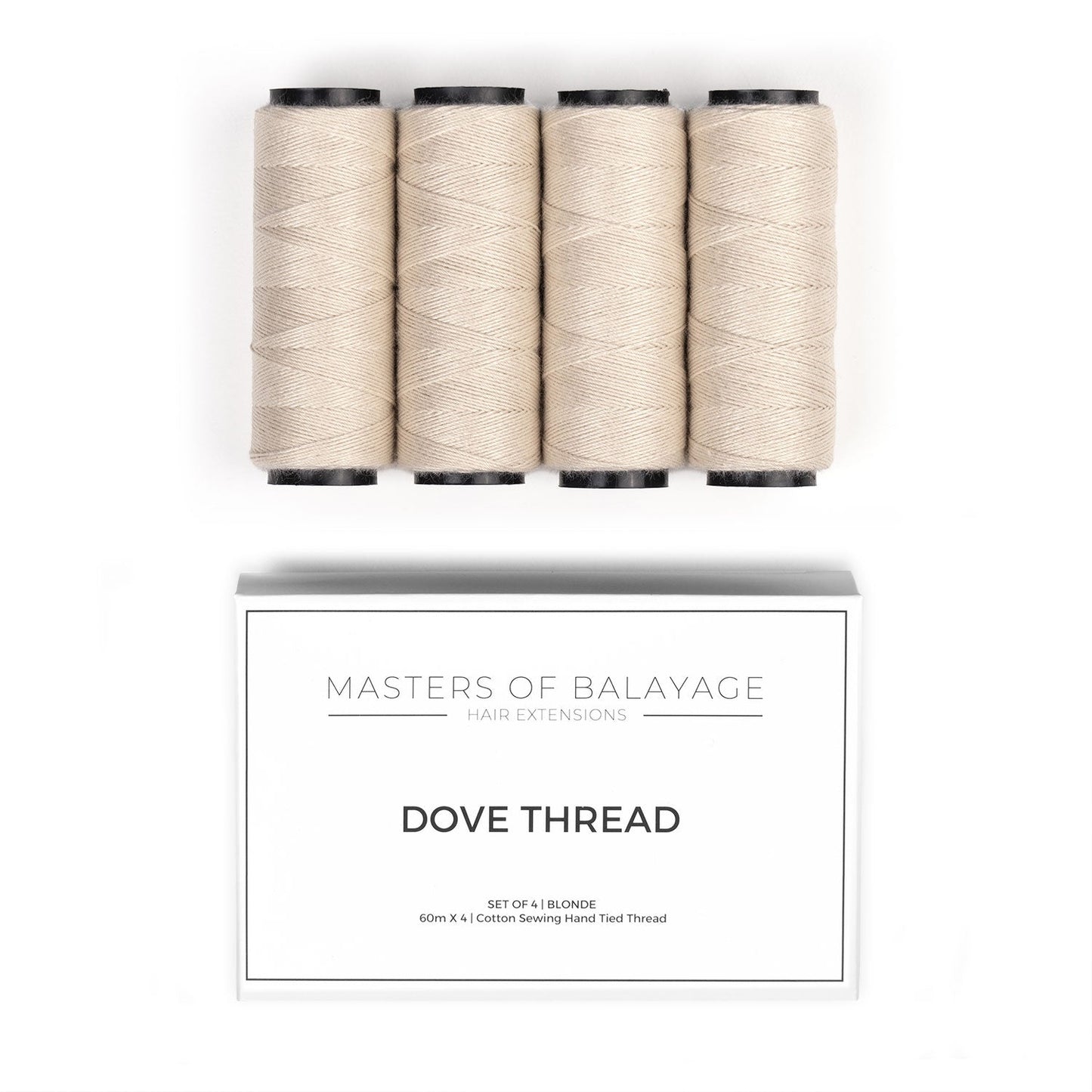 Cotton Sewing Hand-Tied Thread - Dove - Licensed Professional
